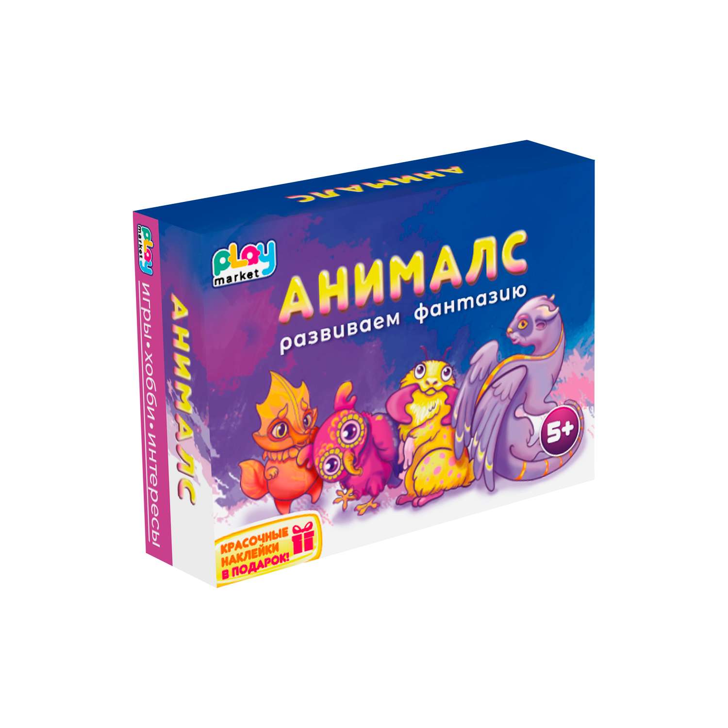 Игра настольная Анималс Play market мультиколор купить по цене 384 ₽ в  интернет-магазине Детский мир