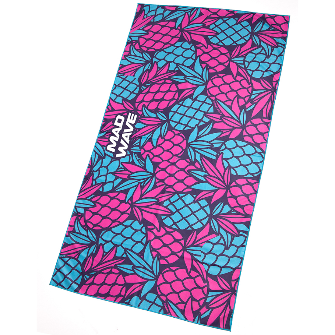 Полотенце из микрофибры Mad Wave Microfiber towel Pineapple M0761 08 2 11W розовое 80х140 см - фото 3