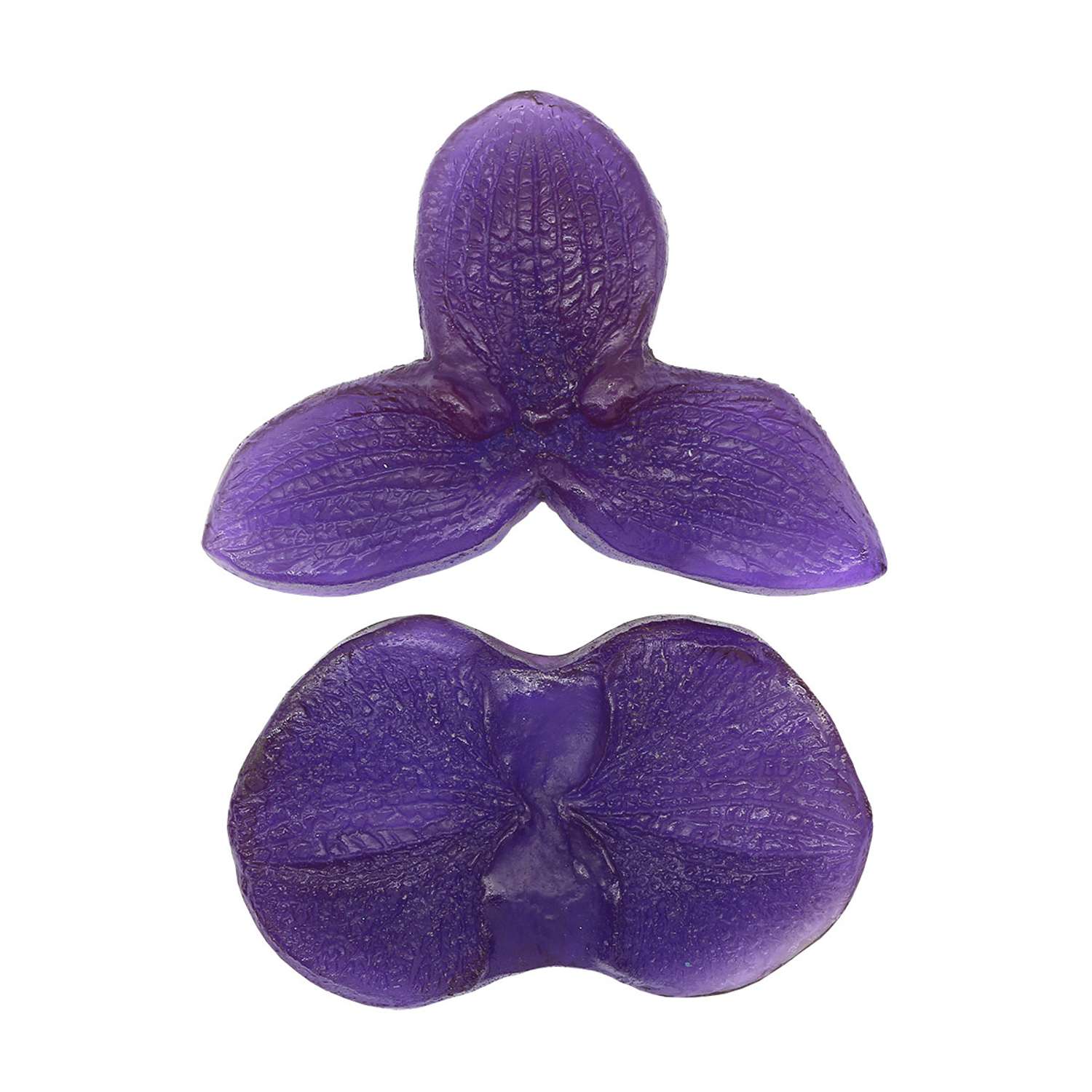 Молд - шаблон Айрис односторонний для творчества флористический пластиковый Орхидея 11*7 см - фото 1