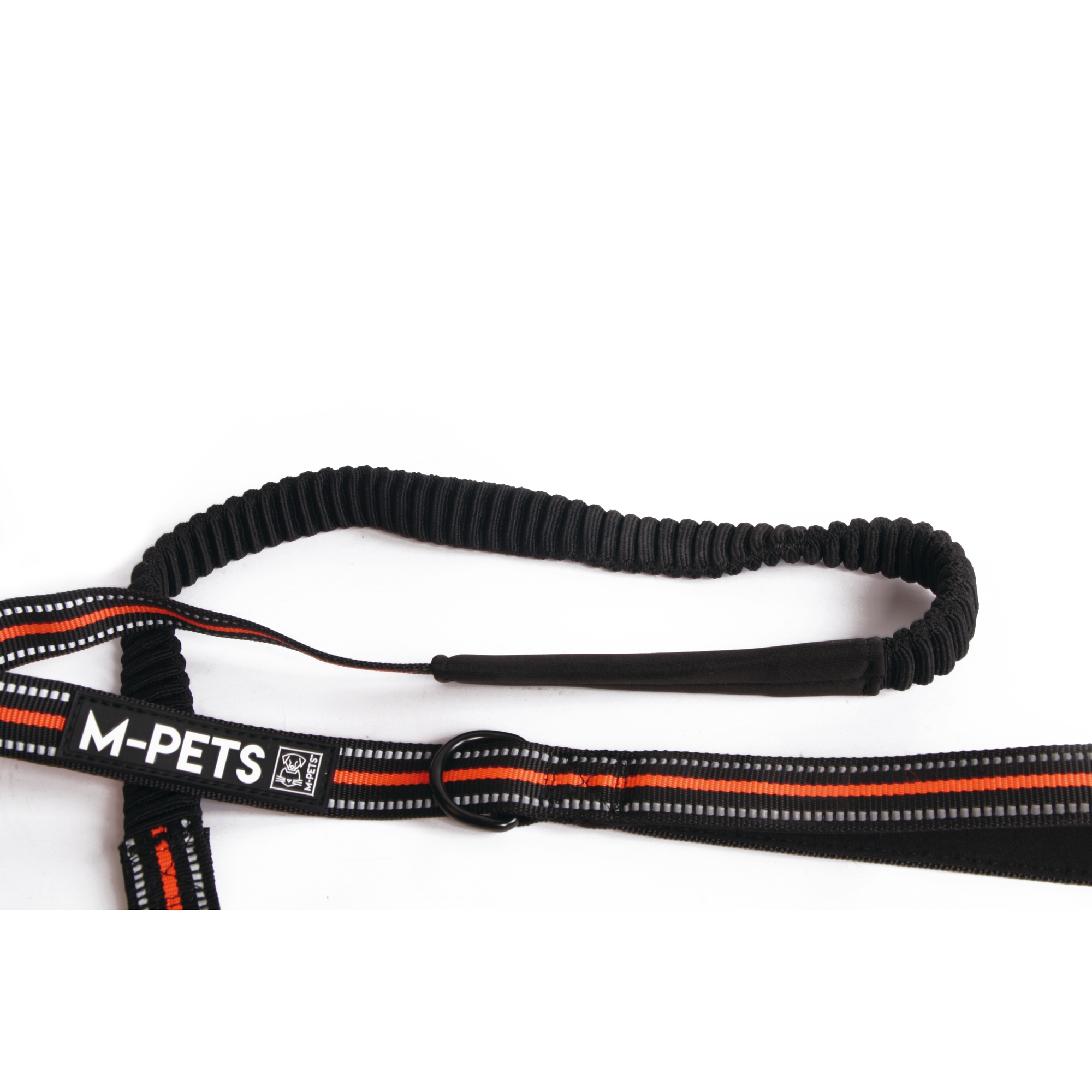 Поводок для собак M-Pets Jogging Оранж-Черн 10818499 - фото 3