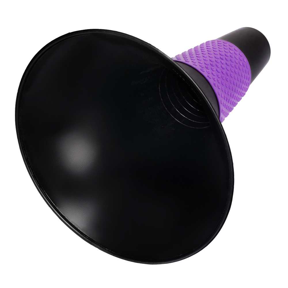 Конусы спортивные STRONG BODY для футбола 23 см 5 шт. черно-фиолетовые - фото 5