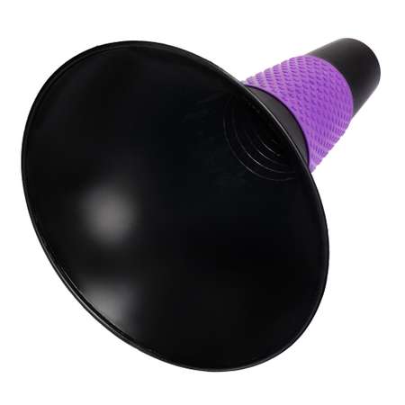 Конусы спортивные STRONG BODY для футбола 23 см 5 шт. черно-фиолетовые