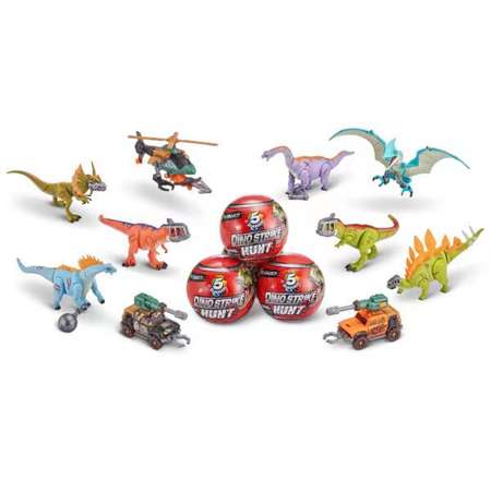 Сюрприз Zuru 5 surprise Dino Strike mini brands