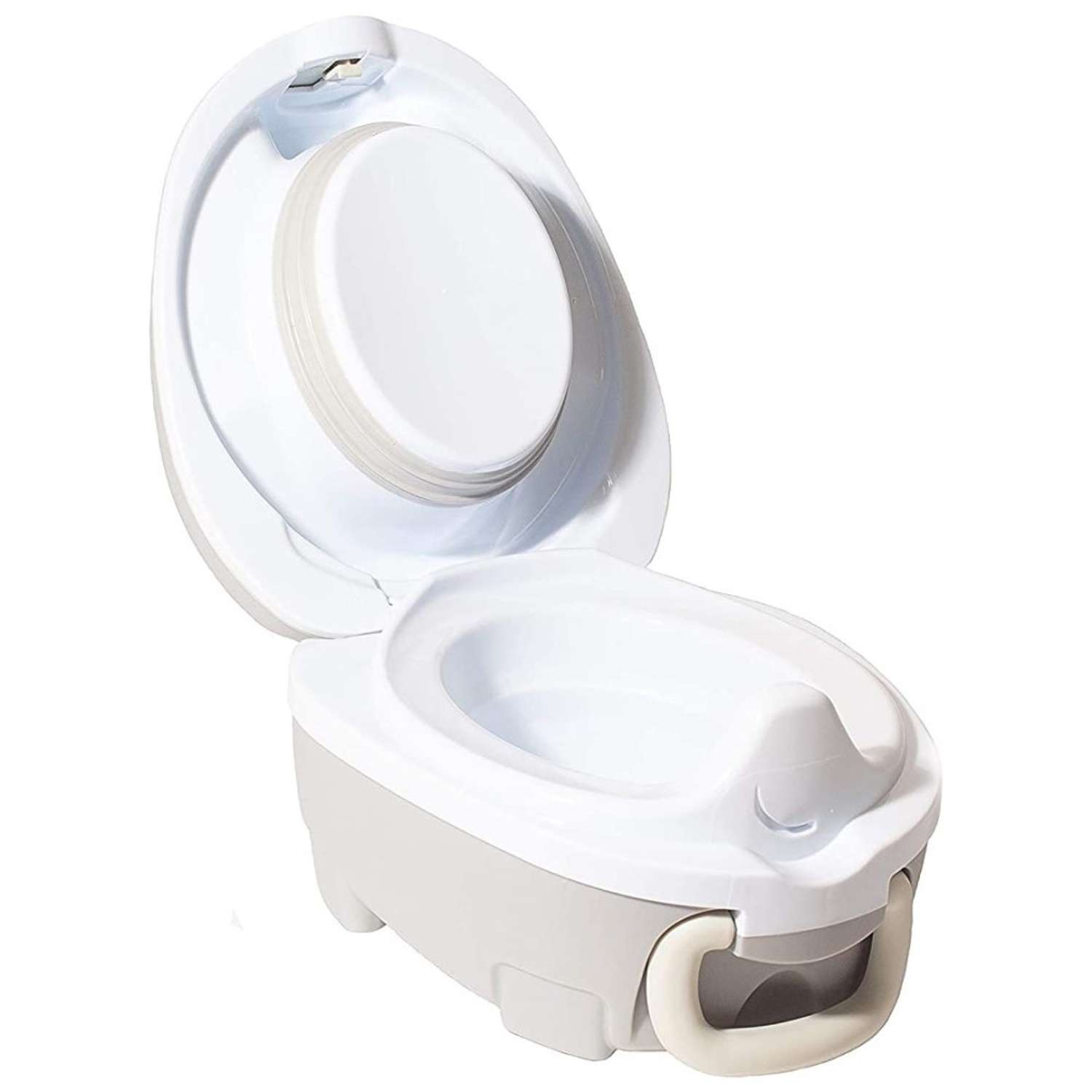 Детский дорожный горшок My Carry Potty Серый - фото 2