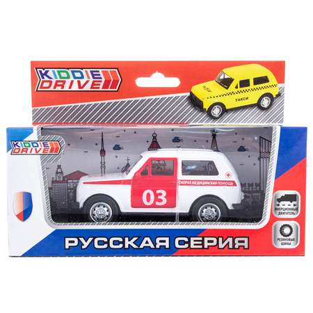 Внедорожник KiddieDrive медицинский 11см инерционный