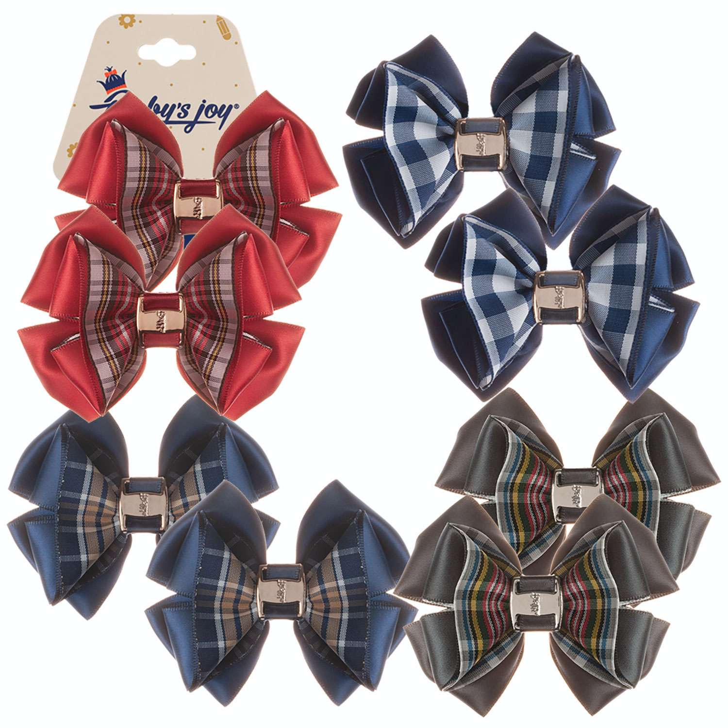 Банты Babys JOY 2шт в ассортименте BS41-2 BS41-2 - фото 1