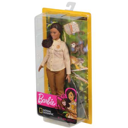 Кукла Barbie Кем быть National Geographic Защитница дикой природы GDM48