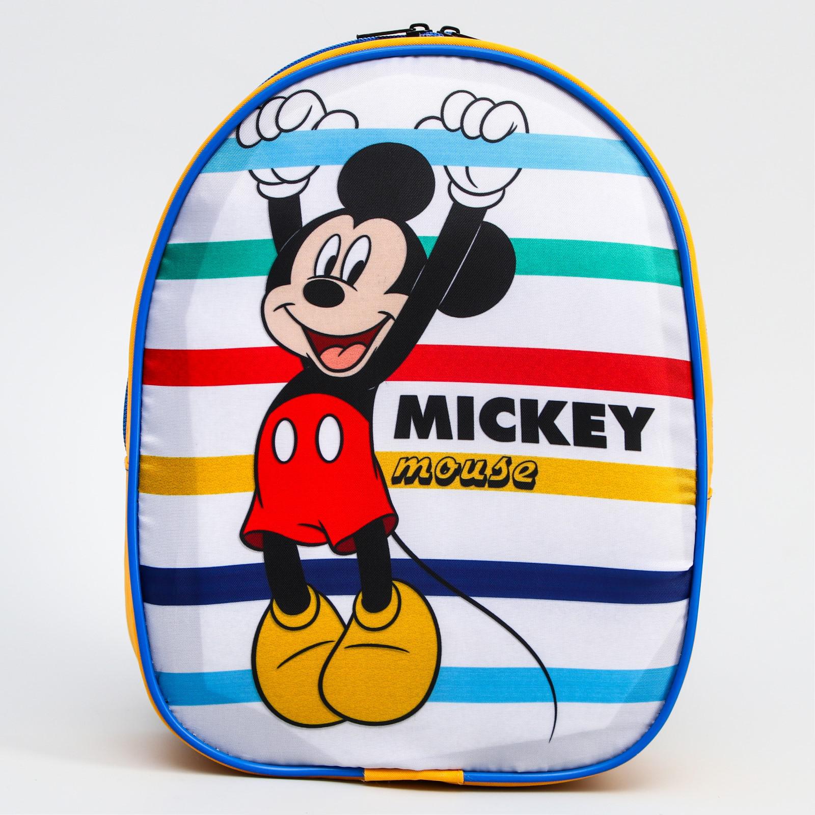 Рюкзак Disney Микки Маус на молнии желтый - фото 2