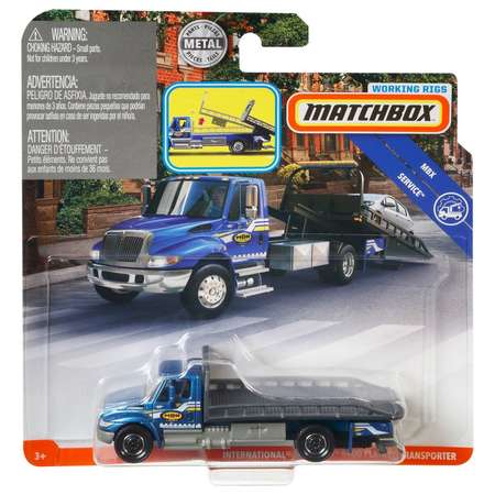 Машинка Matchbox Спецтехника Транспортер бортовой FWD47