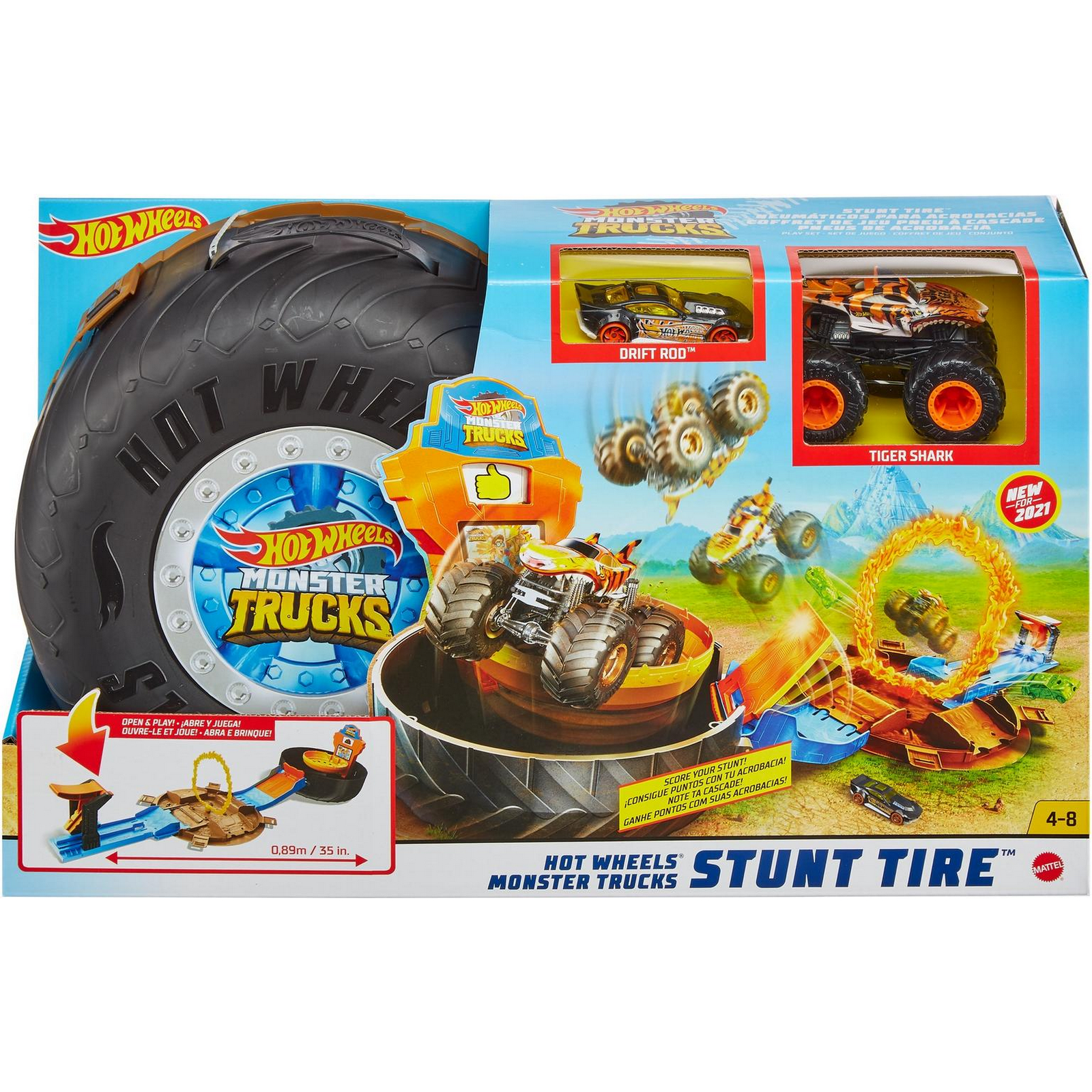 Игровой набор Hot Wheels Трюковая арена GVK48 - фото 2