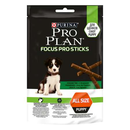 Лакомство для щенков PRO PLAN FocusPro Sticks с ягненком 126г