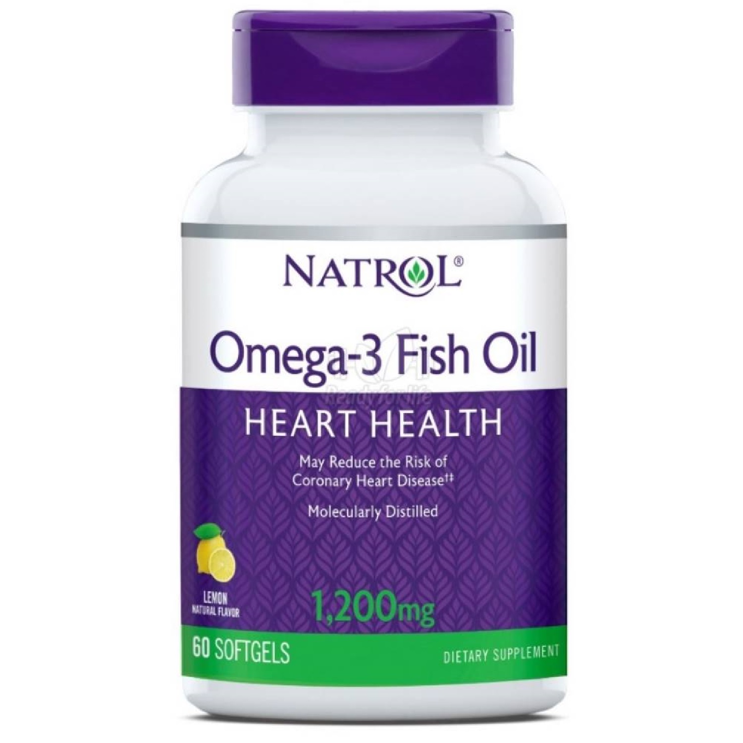 Биологически активная добавка Natrol Omega 3 Fish Oil 1000мг*60капсул - фото 1