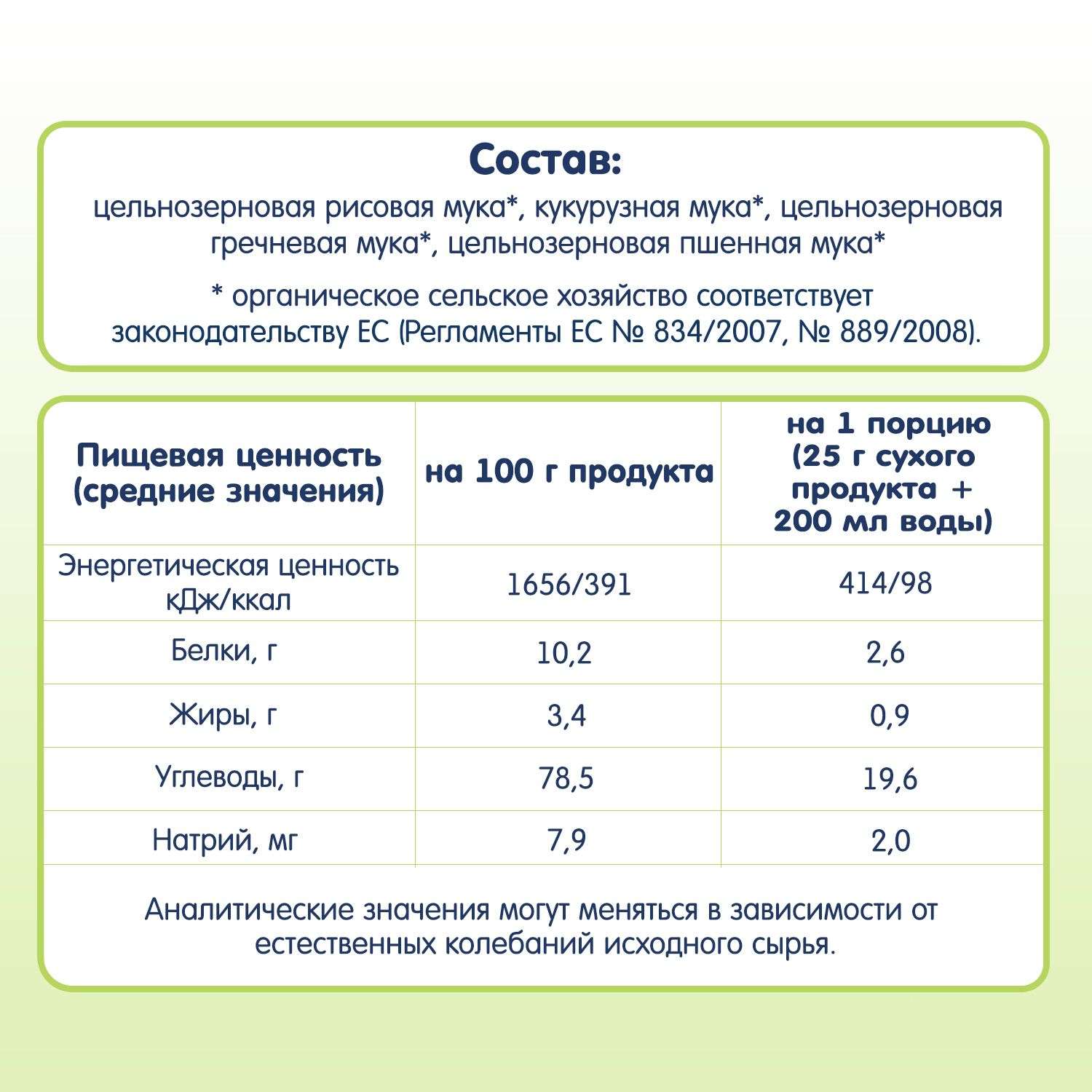 Каша Fleur Alpine пшенная и смесь злаков 175г с 6мес - фото 4