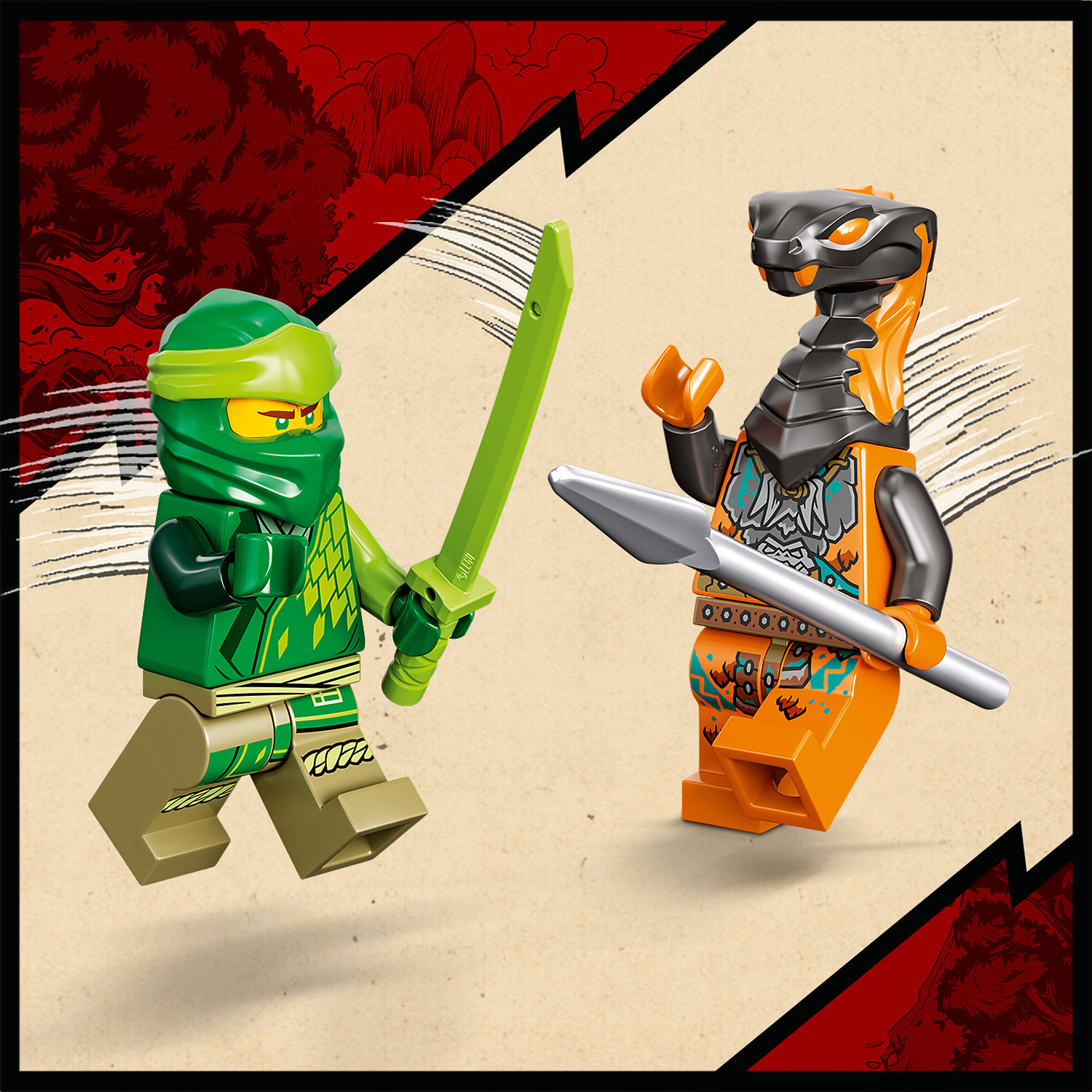 Конструктор LEGO Ninjago Робот ниндзя Ллойда 71757 - фото 4