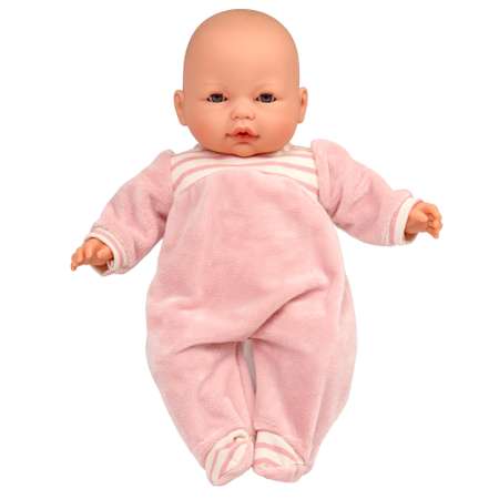 Кукла озвученная Antonio Juan Бимба на розовом одеяло 37 см плачет мягконабивная