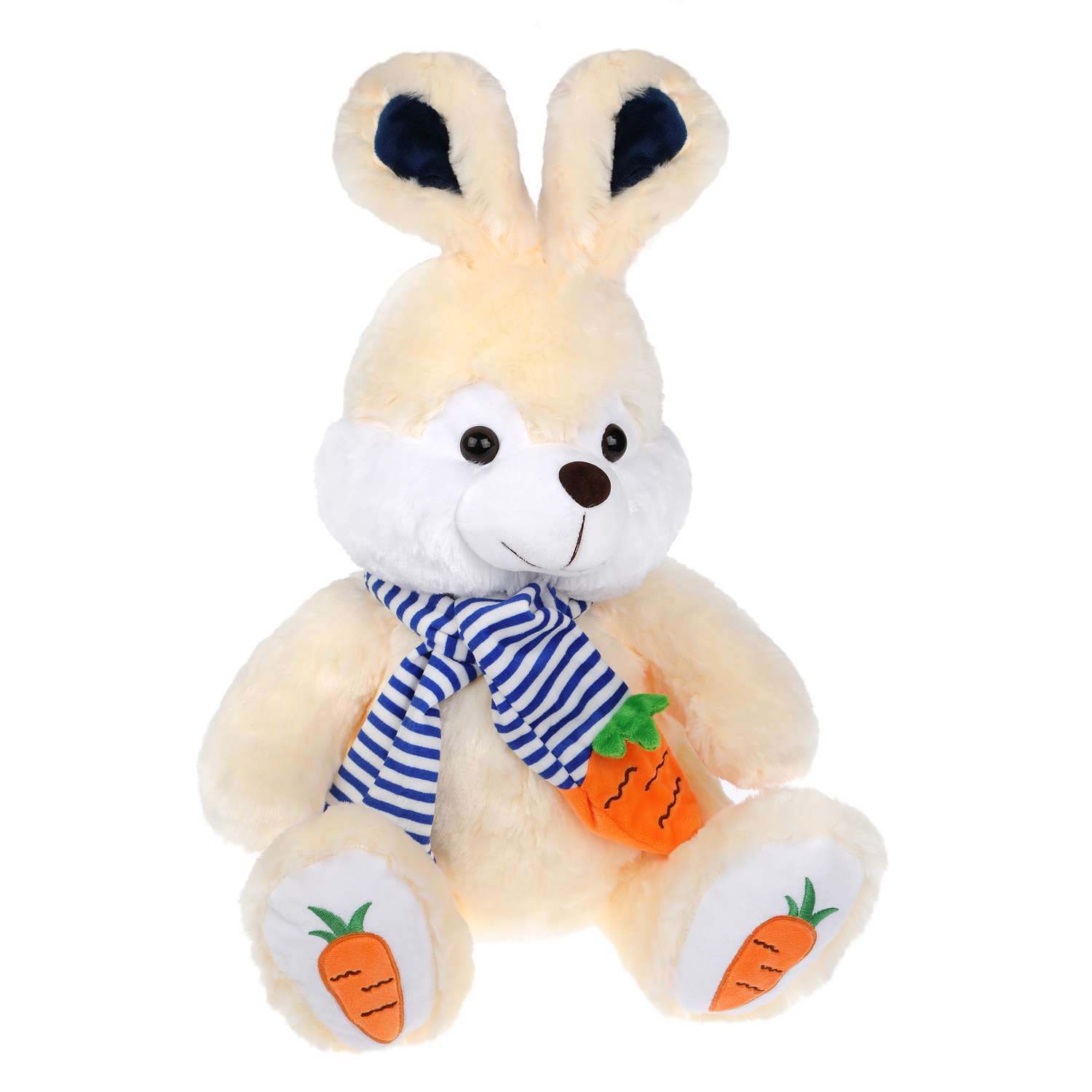 Мягкая игрушка Fluffy Family Зайка Морковкин 40 см - фото 1