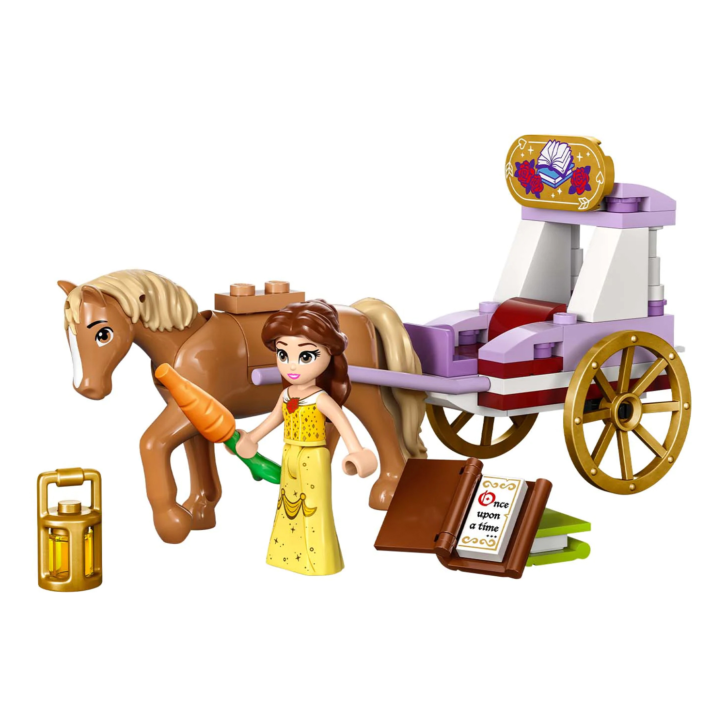 Конструктор детский LEGO Princess Сказочная карета Принцессы Белль 43233 - фото 6