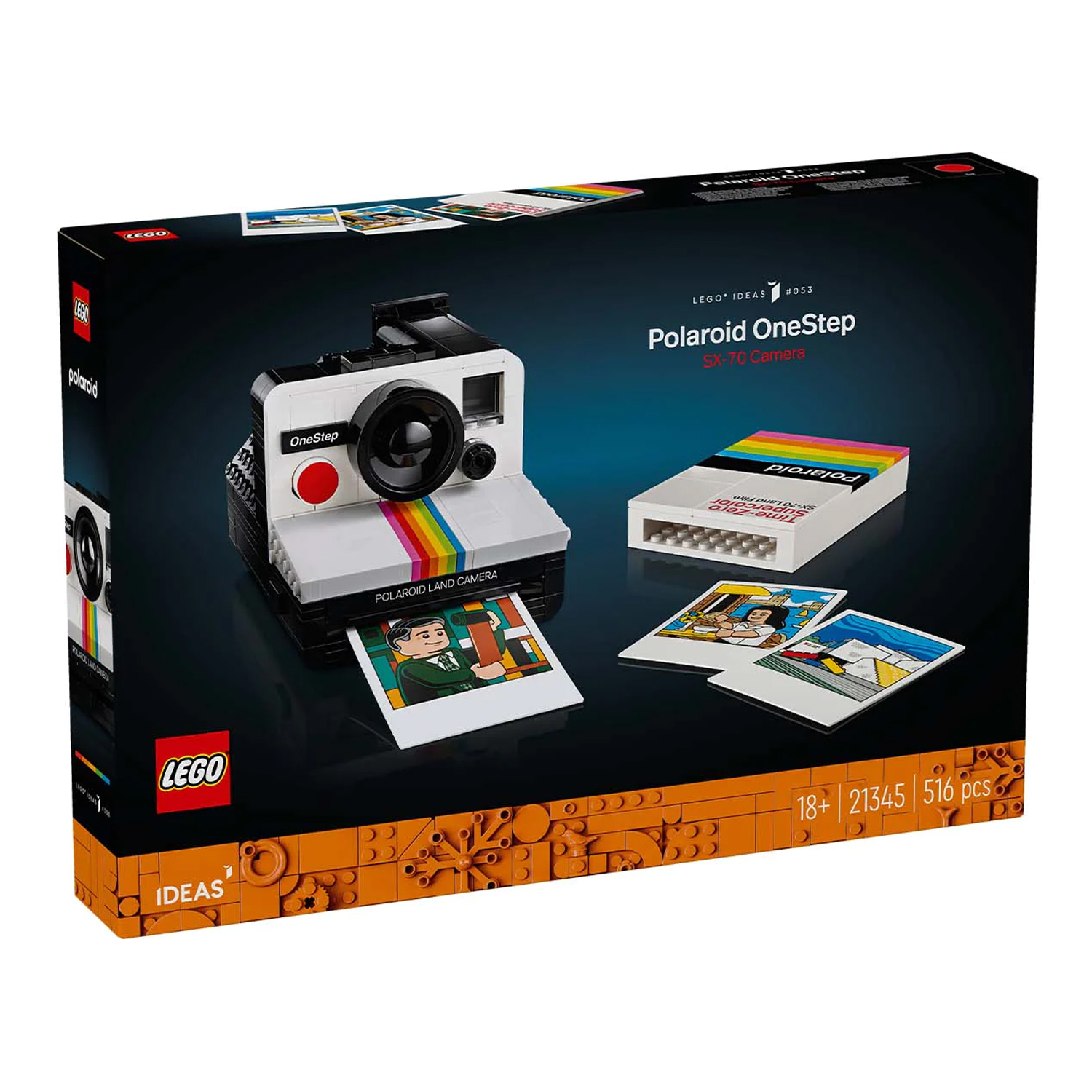 Конструктор детский LEGO Ideas Фотоаппарат Полароид Polaroid21345 - фото 10