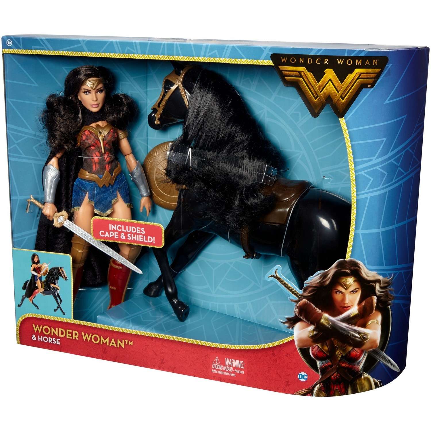 Кукла DC Hero Girls Воительница с лошадью в ассортименте FDF43 - фото 8