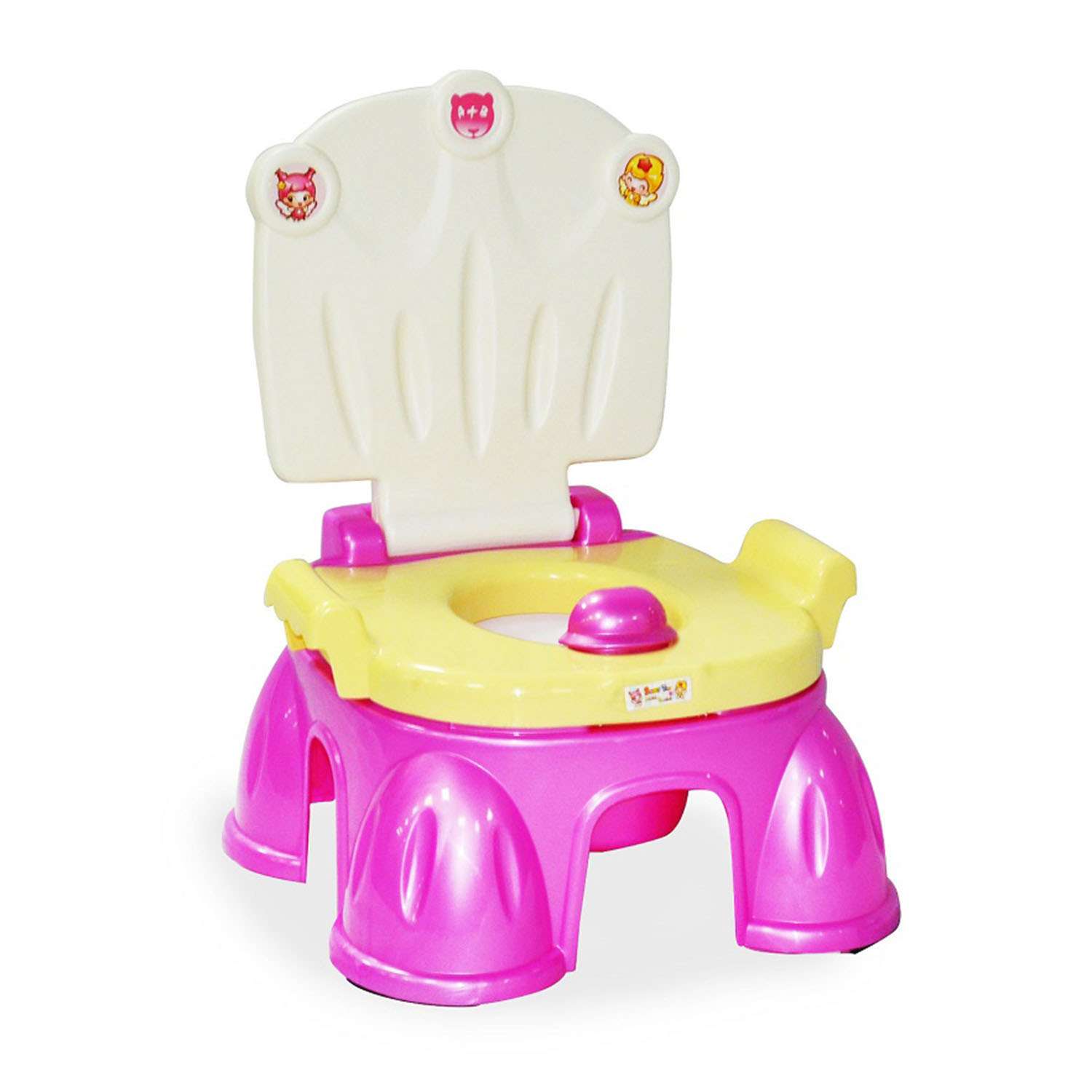 Горшок BABY STYLE детский Closestool розовый - фото 1
