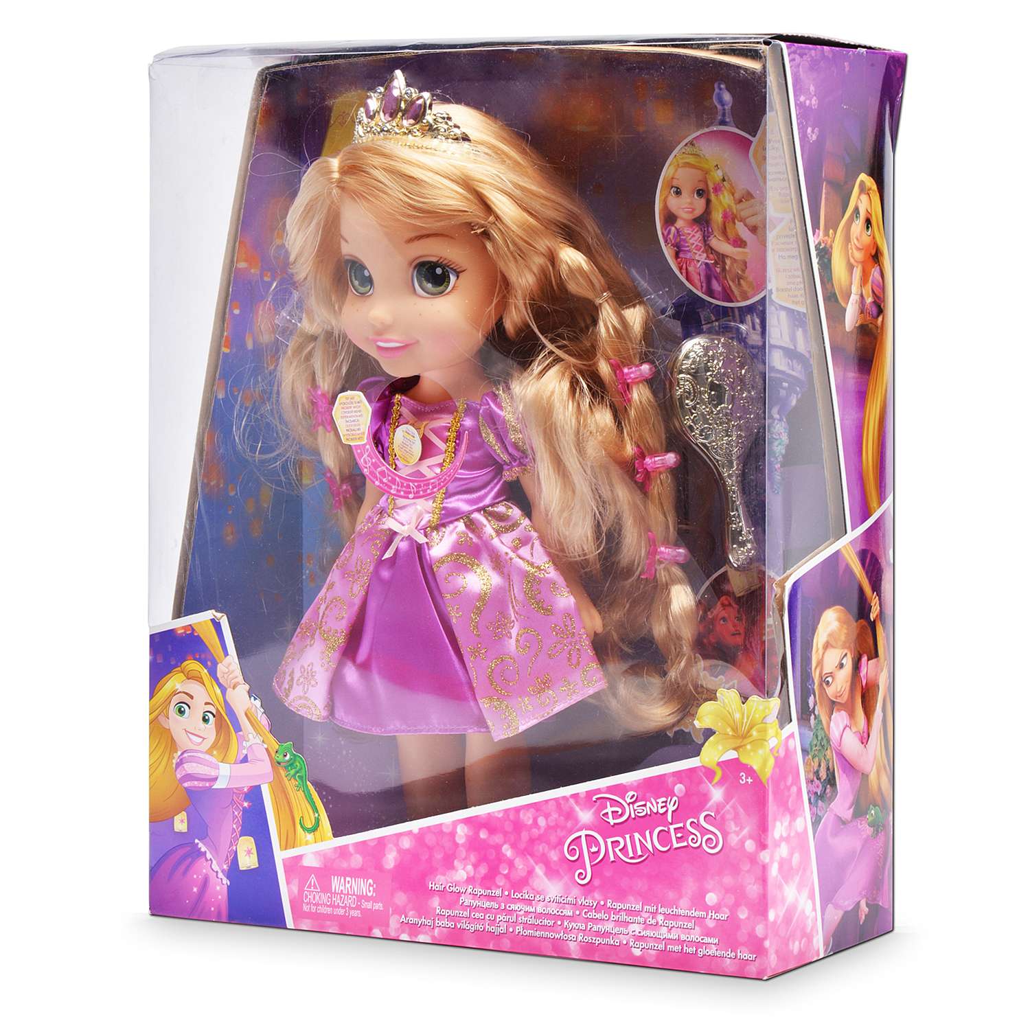 Кукла Disney Принцесса-Рапунцель со светящимися волосами 759440 - фото 2