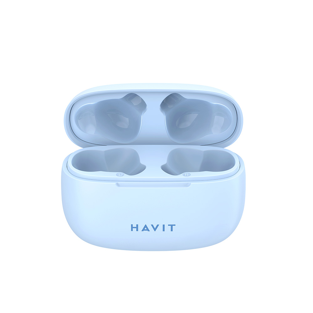 Наушники беспроводные HAVIT True Wireless TW967 Blue - фото 7