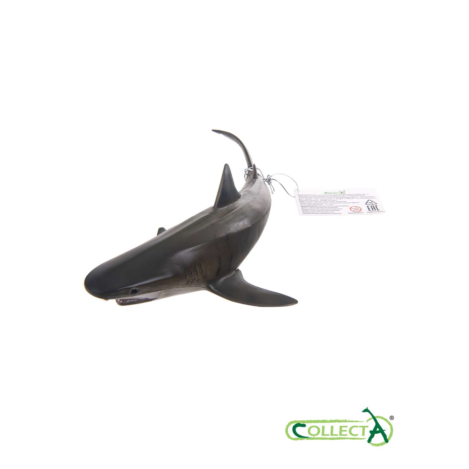 Игрушка Collecta Тигровая акула фигурка морского животного - фото 5
