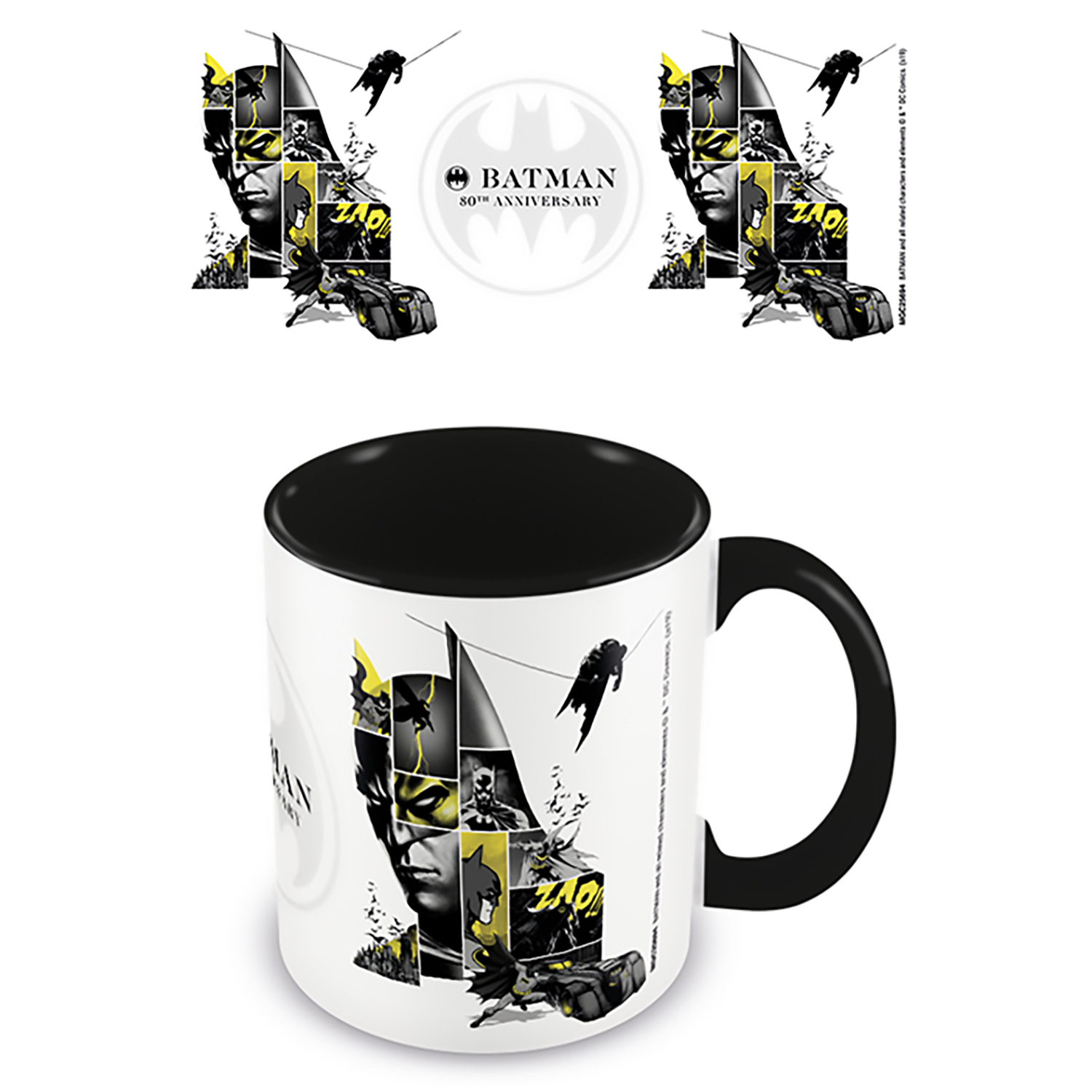 Кружка Pyramid DC Batman Black Coloured Inner Mug 315 ml MGC25694 - фото 3