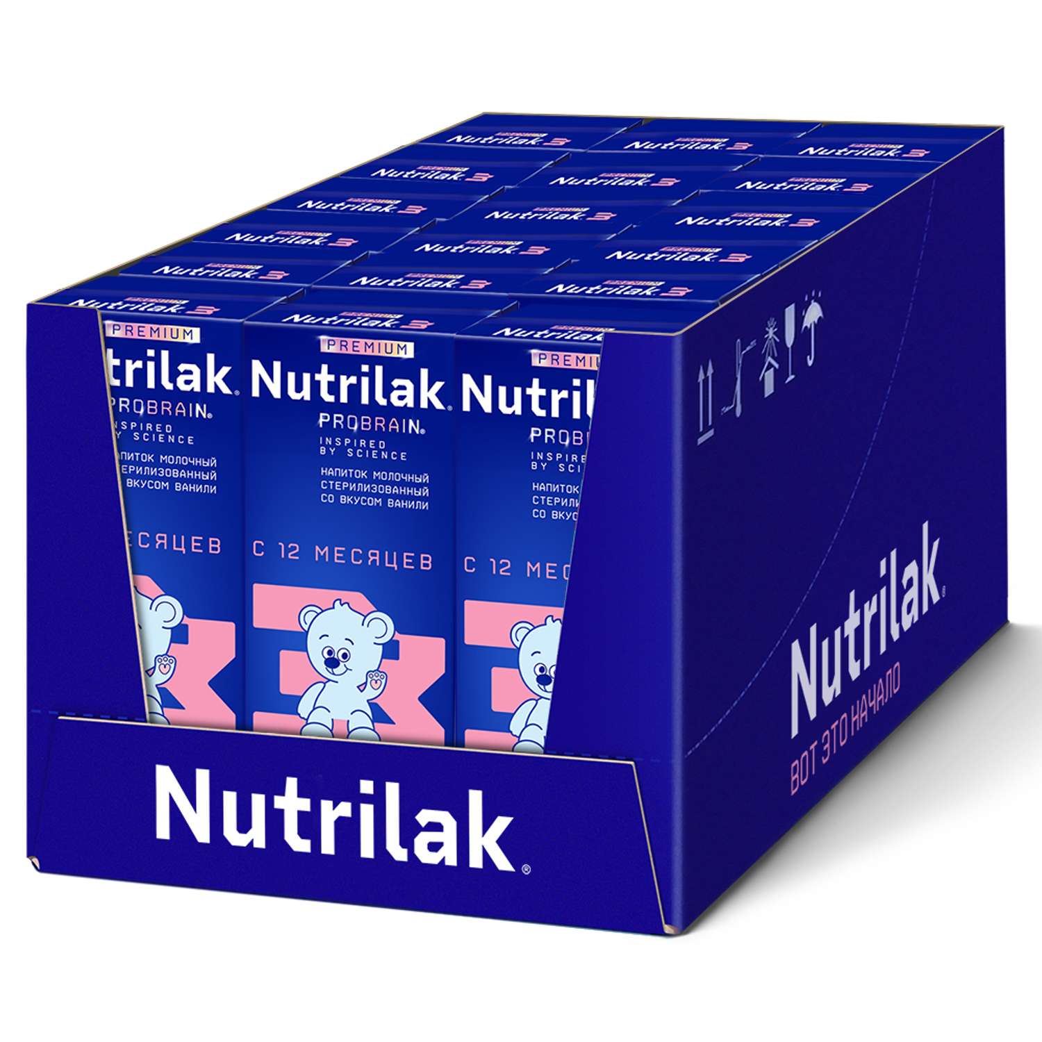Смесь молочная Nutrilak Премиум 3 стерилизованная 0.2л с 12 месяцев - фото 8