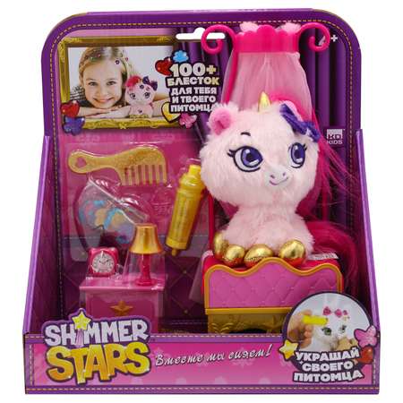 Набор игровой SHIMMER STARS с единорогом Спальня 13 см