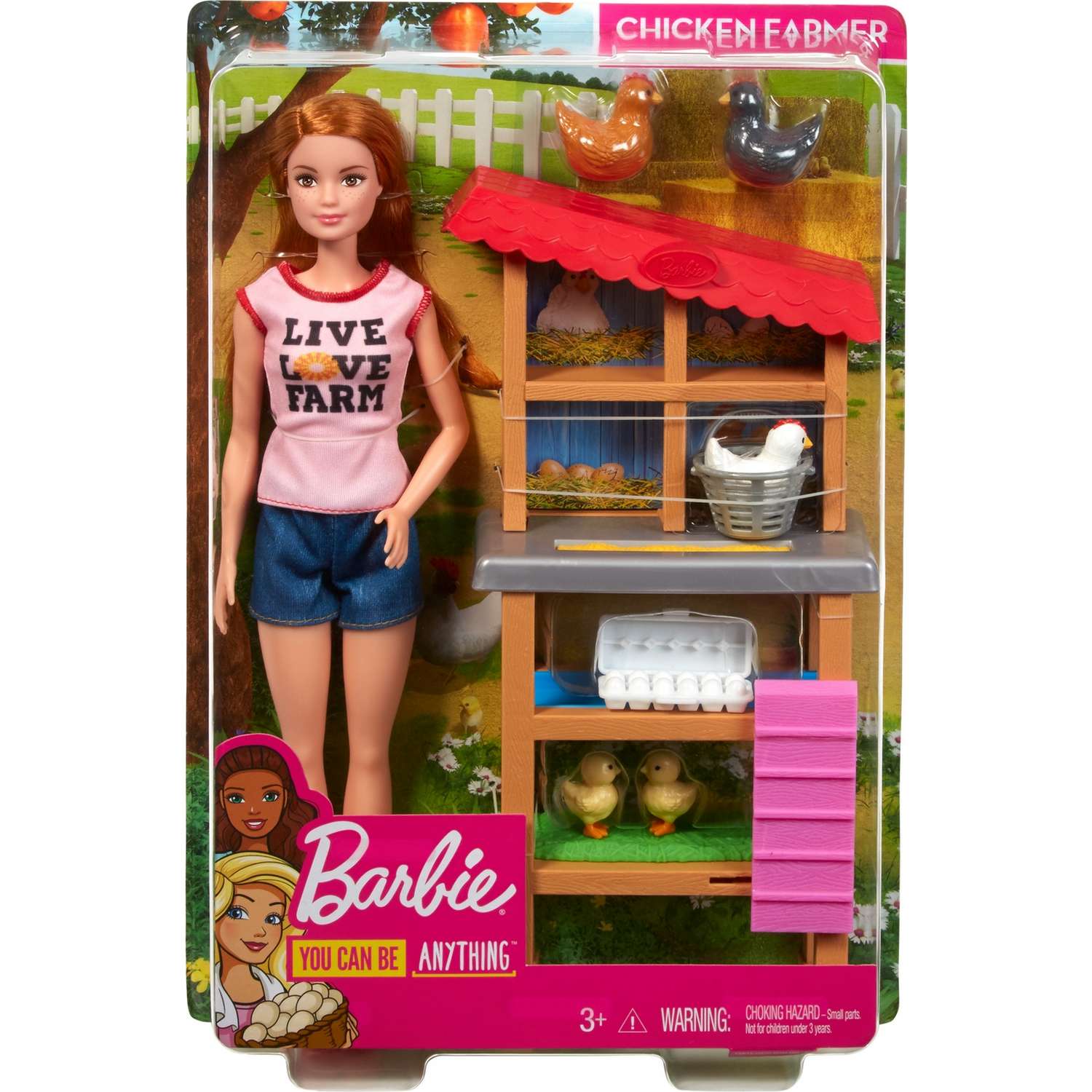 Набор игровой Barbie Кем быть Куриный фермер FXP15 DHB63 - фото 2