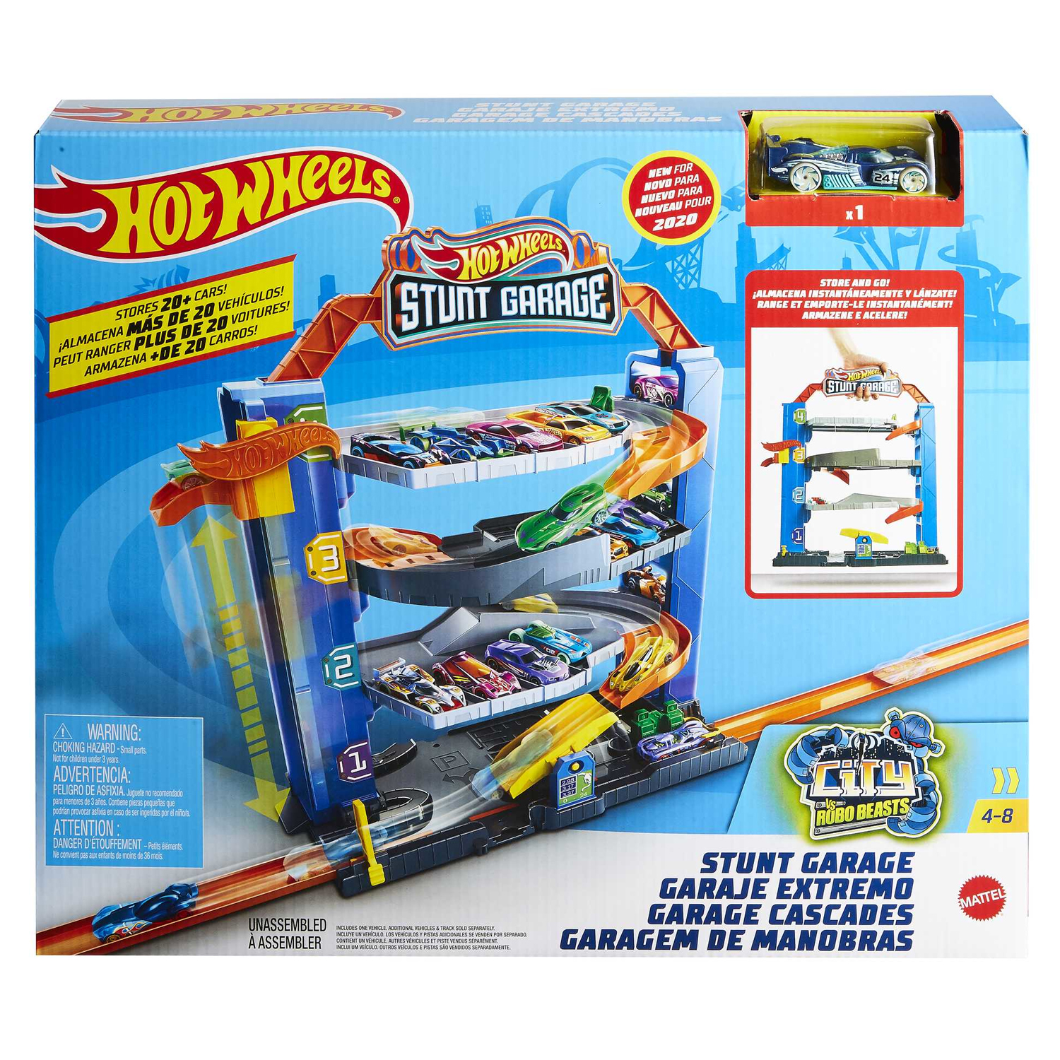 Гараж Hot Wheels Для трюков GNL70 - фото 1