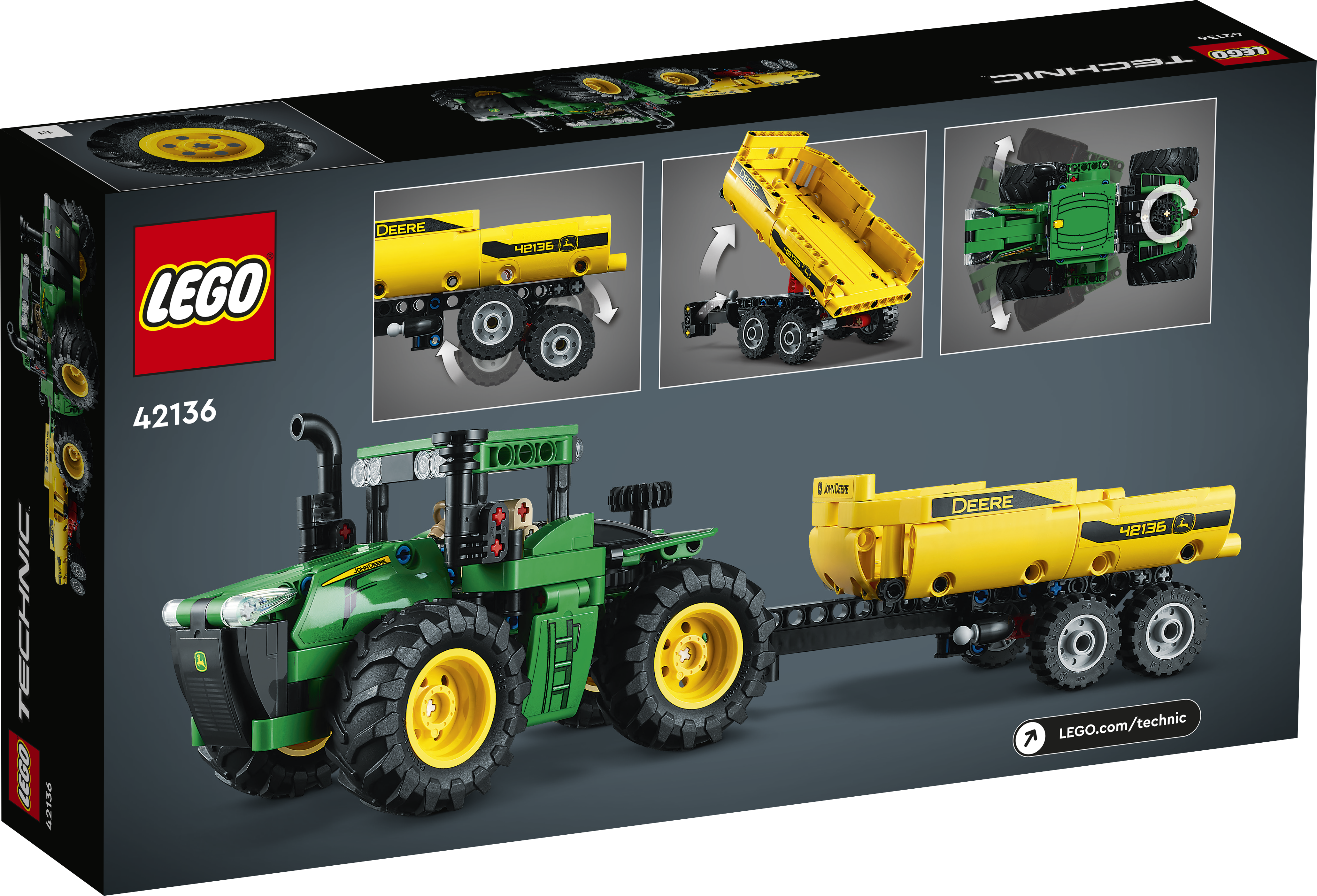 Конструктор LEGO Technic Farm-2022 42136 - фото 7