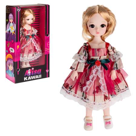 Кукла шарнирная 30 см 1TOY Alisa Kawaii блондинка для девочек