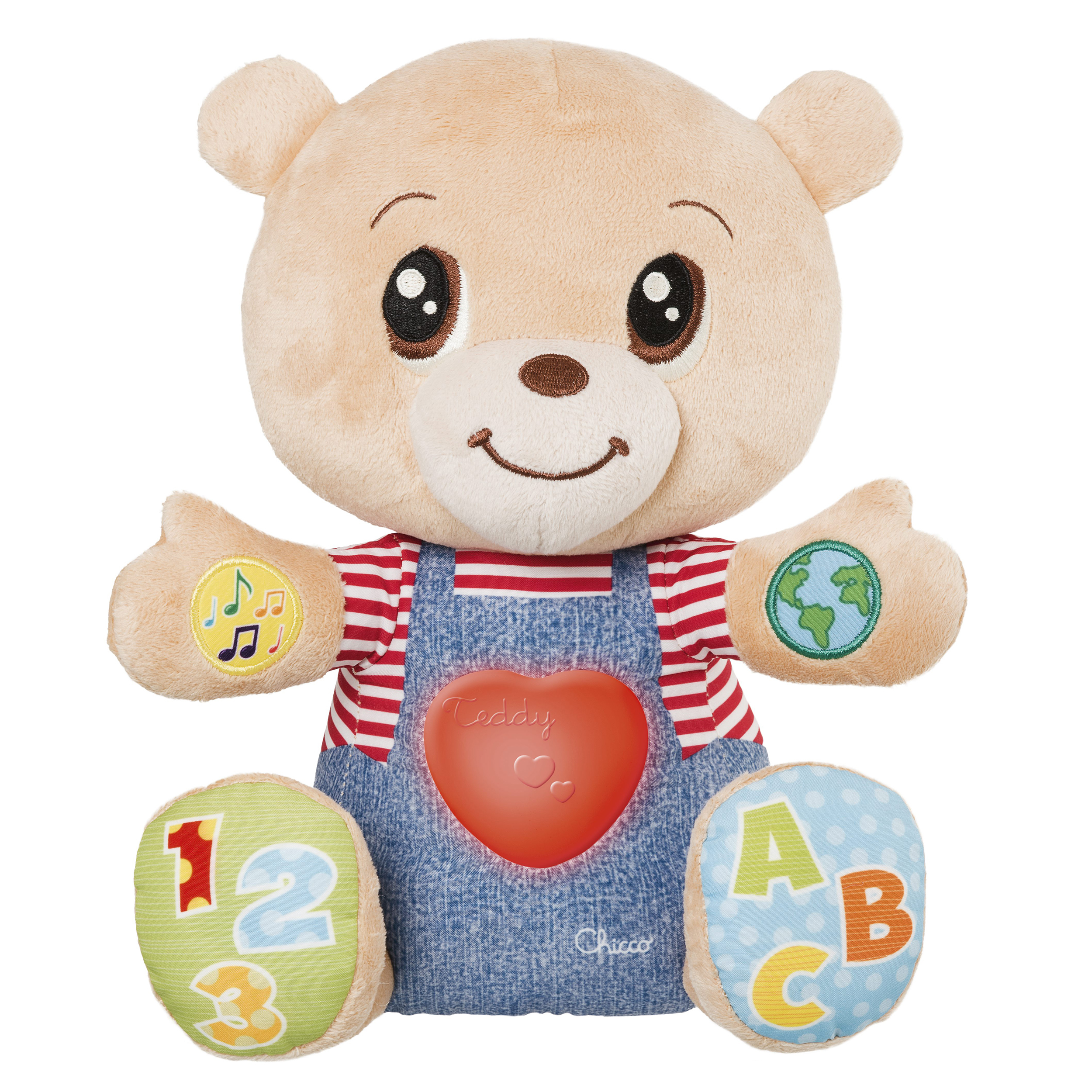 Игрушка Chicco Teddy Emotion Мишка говорящий - фото 1