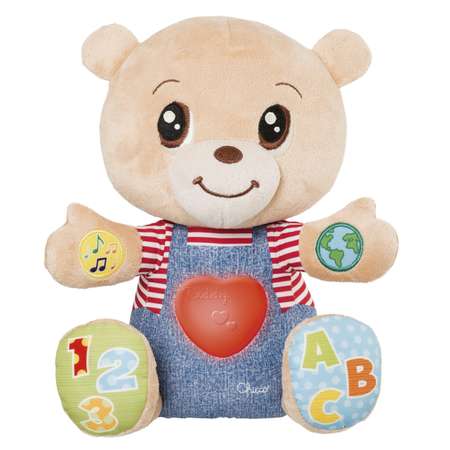 Игрушка Chicco Teddy Emotion Мишка говорящий