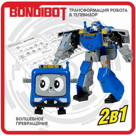 Трансформер BONDIBON BONDIBOT 2в1 робот-телевизор синего цвета