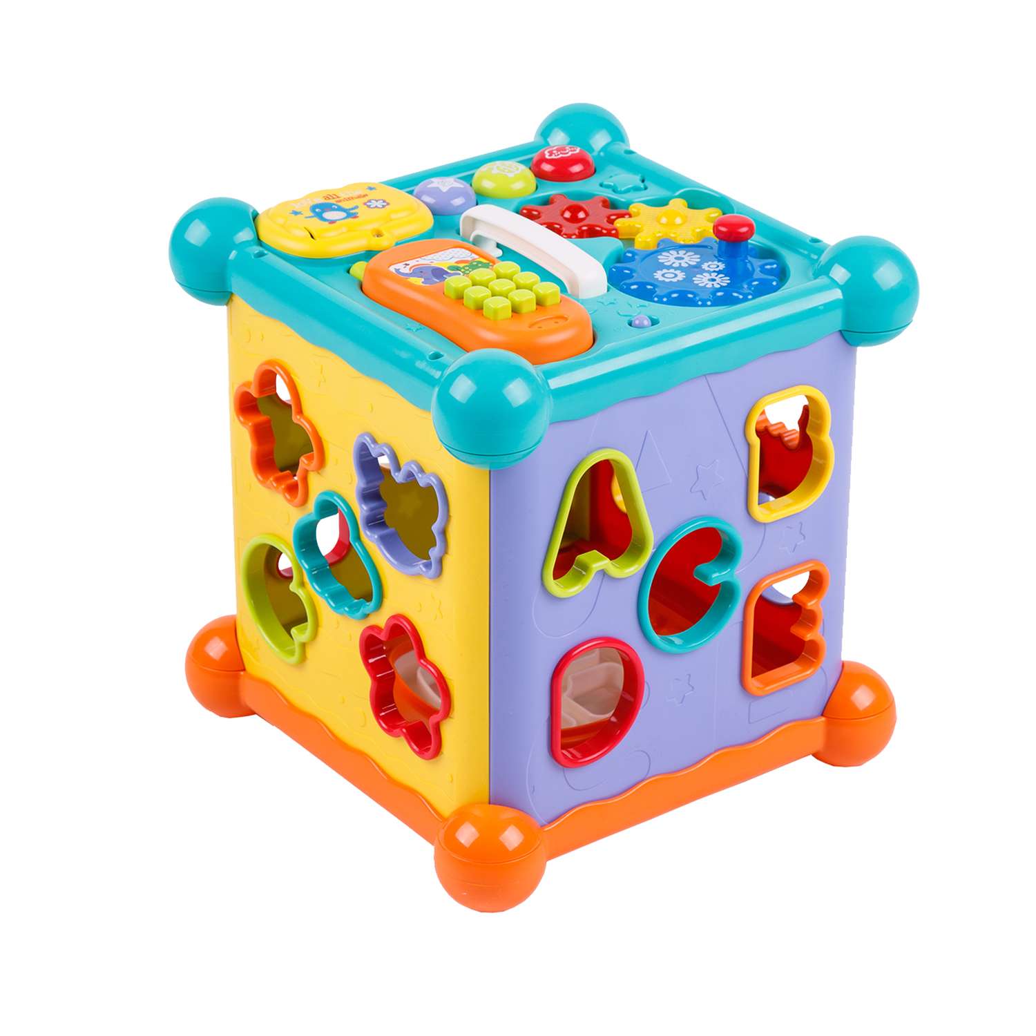 Интерактивный куб AmaroBaby Musical Play Cube - фото 1