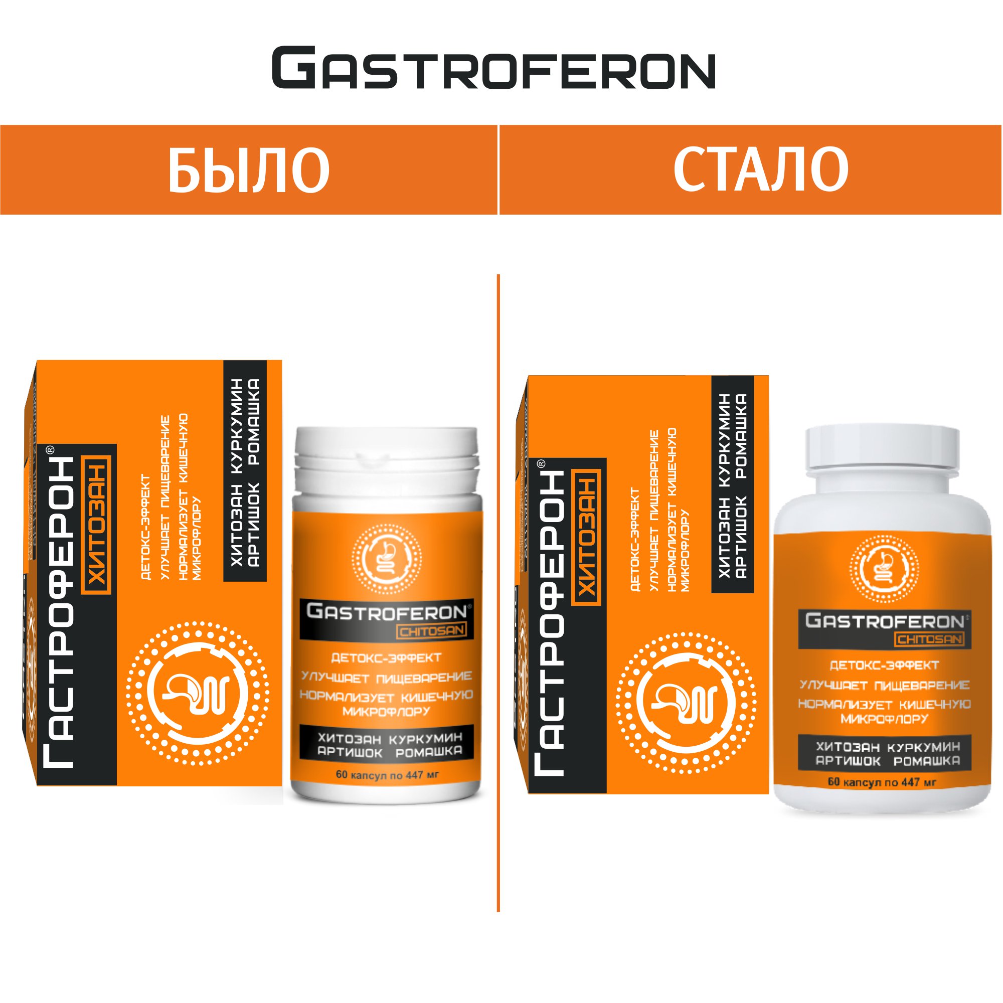 Бад VECTOR-MEDICA ГАСТРОФЕРОН ХИТОЗАН Куркумин Детокс Очищение организма - фото 7