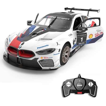 Игрушка транспортная сборная Rastar BMW M8 GTE на ПУ 97200