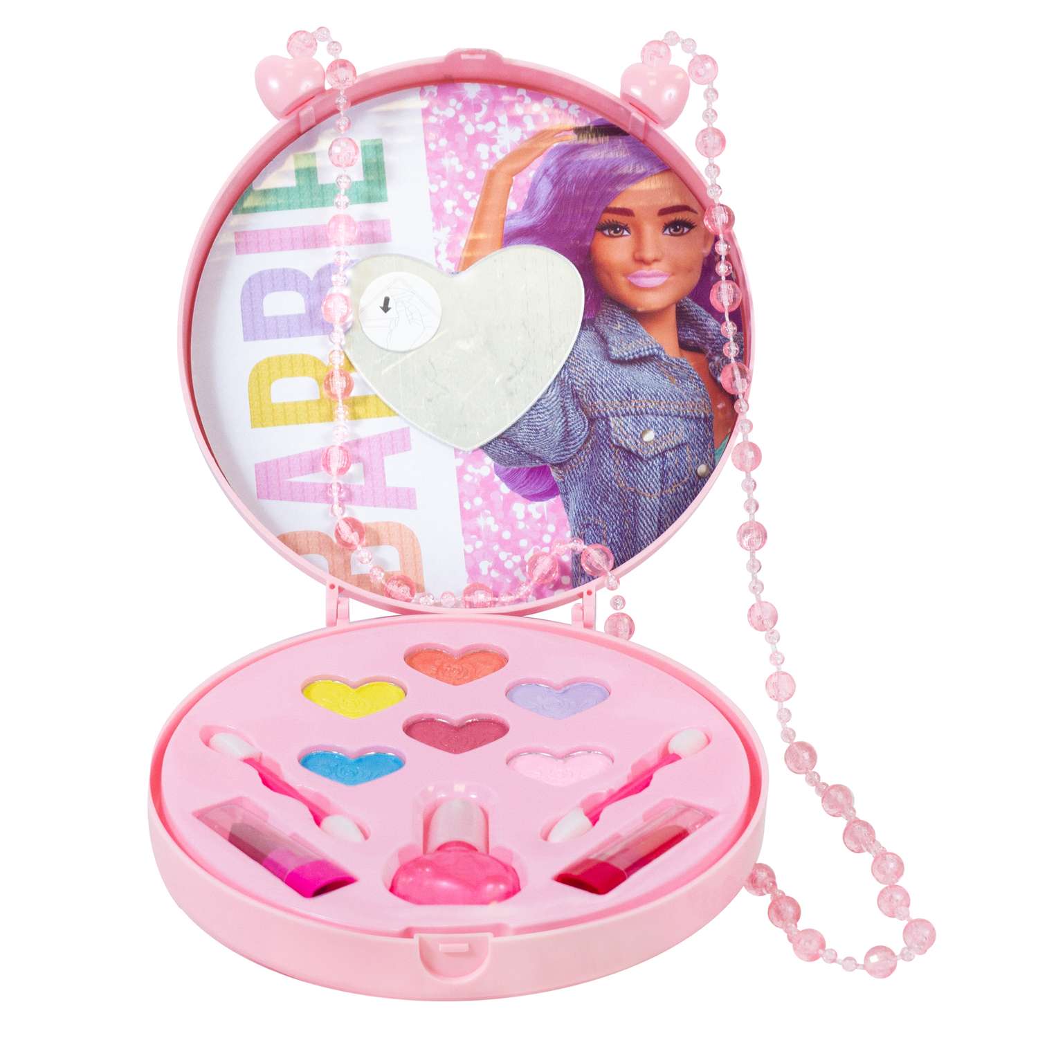 Набор детской косметики Barbie для девочек Сумочка - фото 7