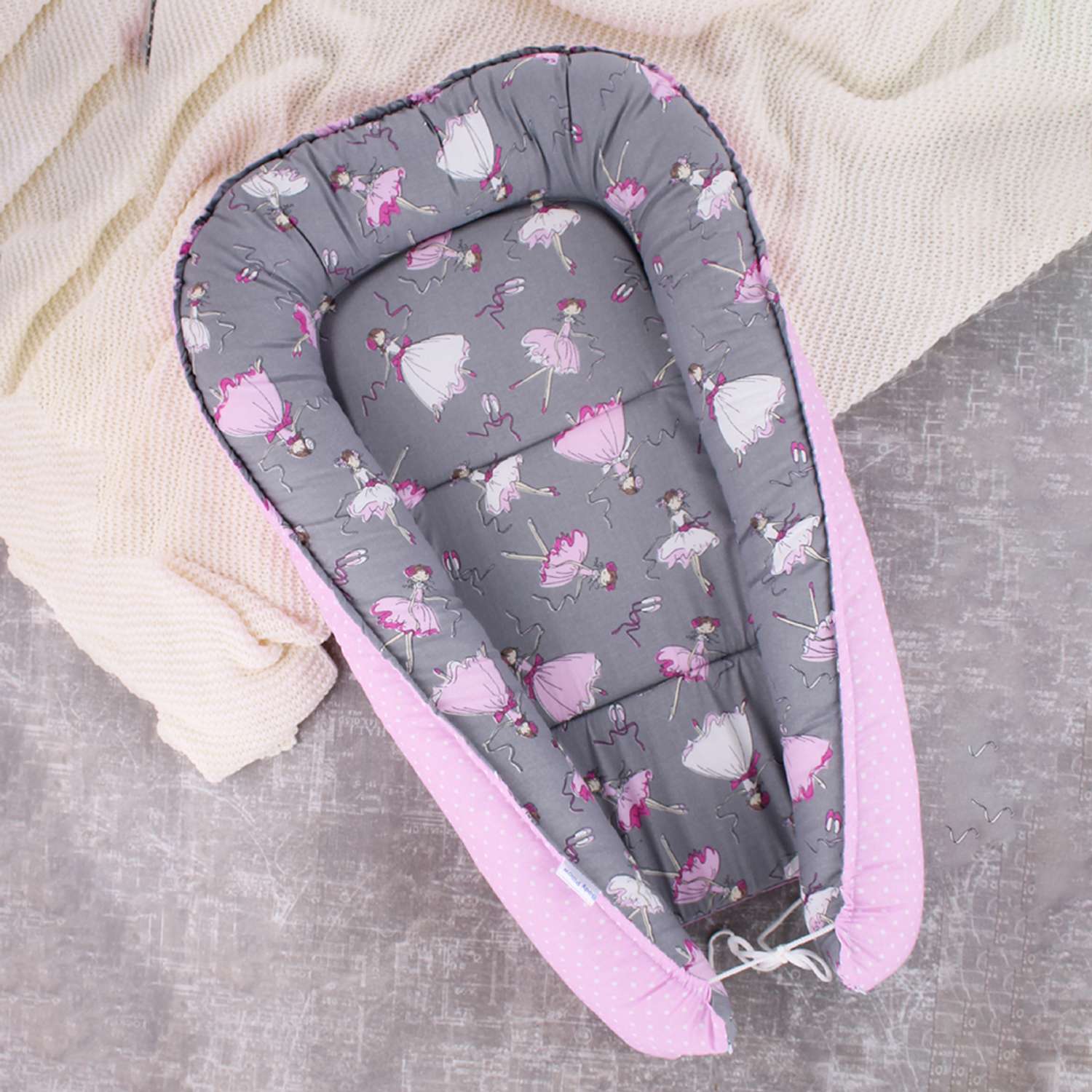 Гнездышко-кокон Body Pillow для новорожденных - фото 2
