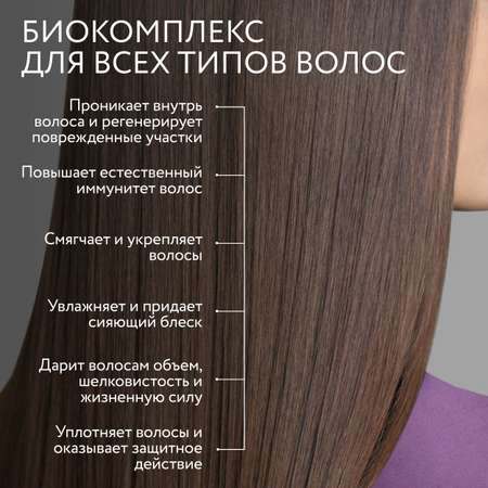 Набор для ухода за волосами Ollin Perfect Hair oxymoron biosilk complex 2*250 мл