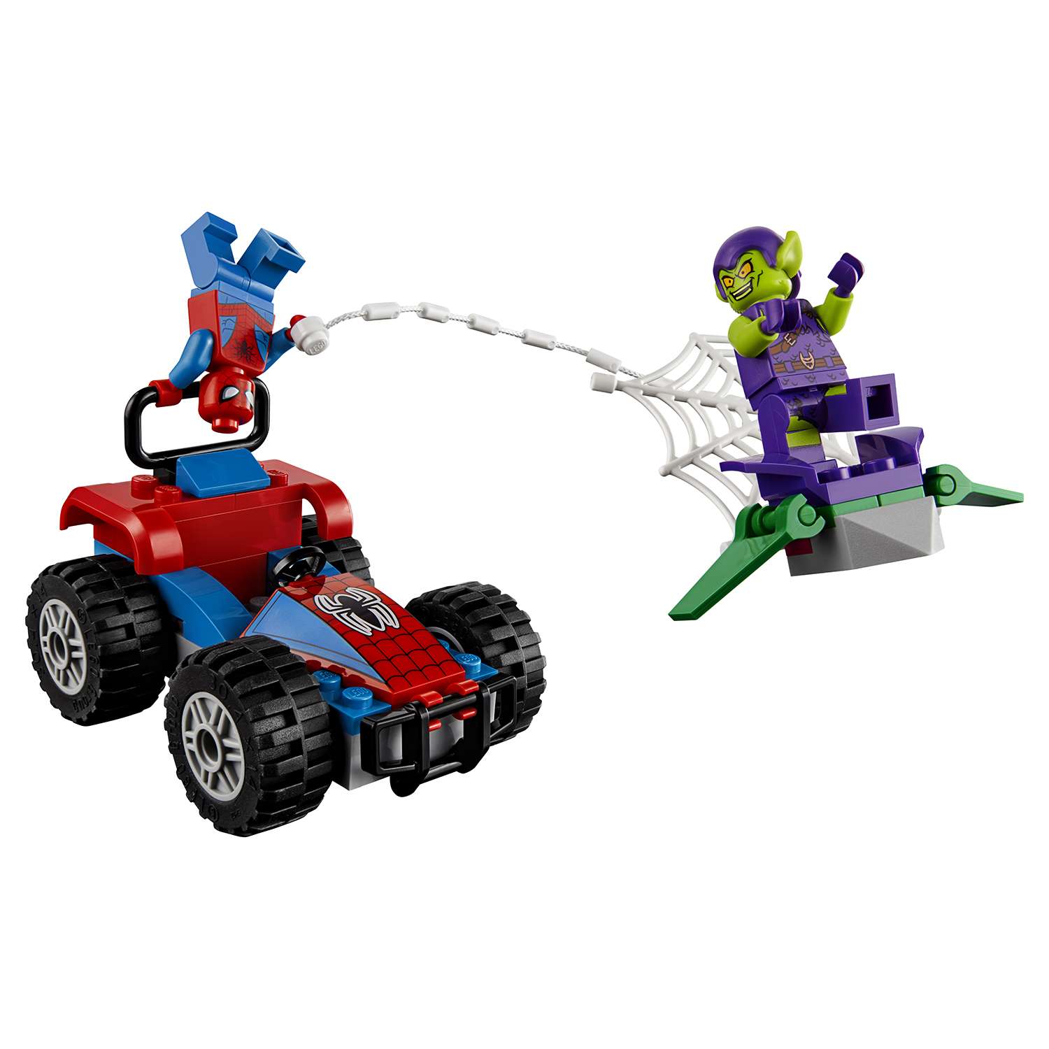 Конструктор LEGO Super Heroes Автомобильная погоня Человека-паука 76133 - фото 8