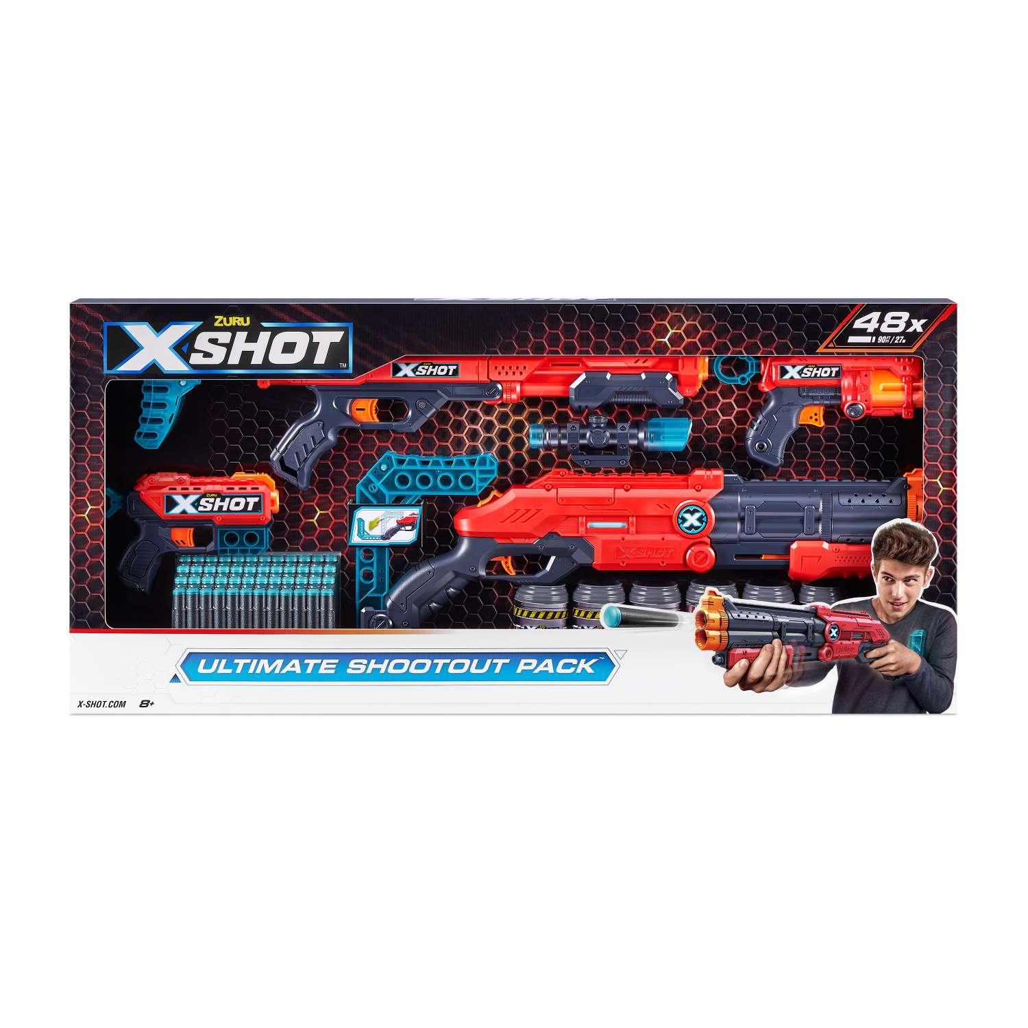 Набор X-SHOT  Крупная перестрелка 36251 - фото 2