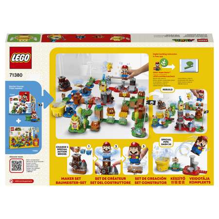 Конструктор LEGO Super Mario Твои уровни! Твои приключения! 71380