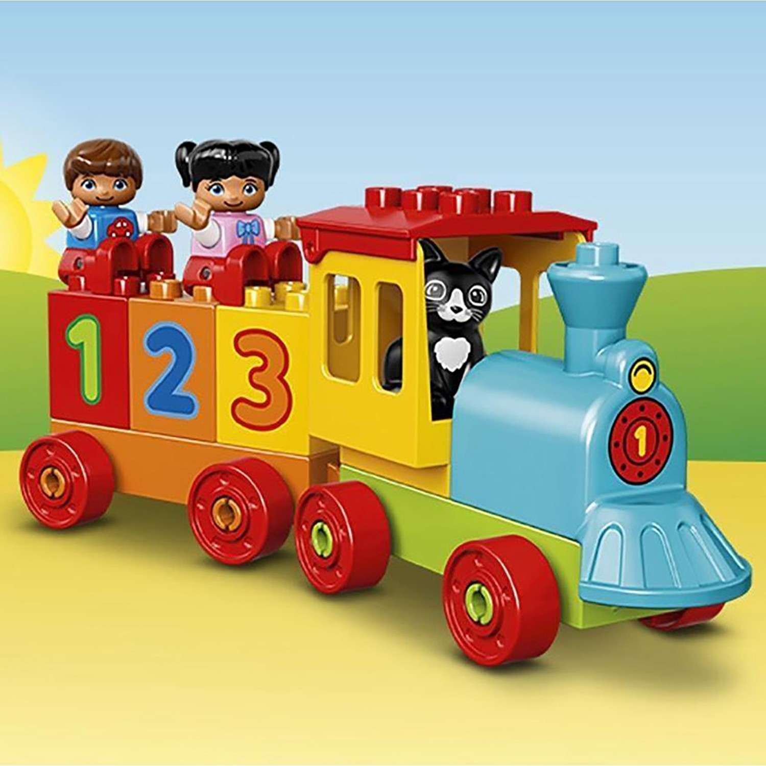 Конструктор LEGO DUPLO My First Поезд «Считай и играй» (10847) - фото 6