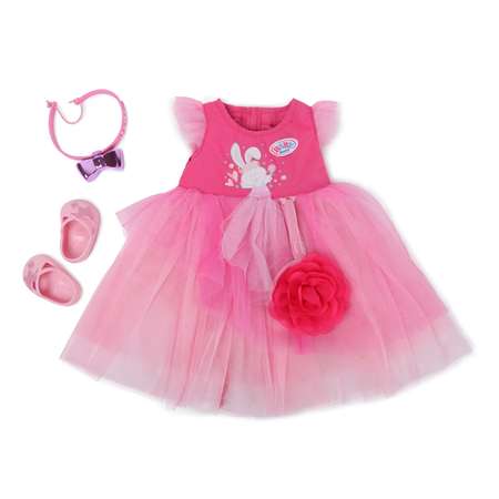 Платье для куклы Zapf Creation Baby Born бальное 827-178