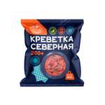 Креветки Aurora северные варено-мороженые водные неразделанные 200+ 400г