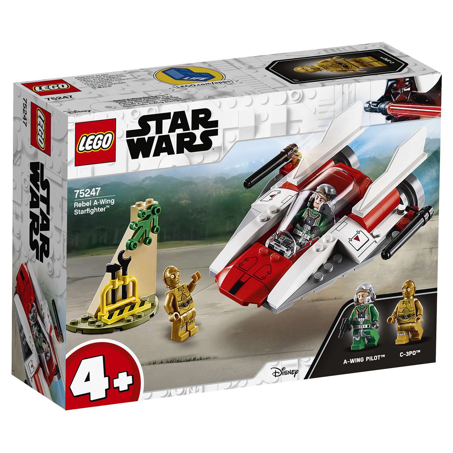 Конструктор LEGO Star Wars Звёздный истребитель типа А 75247 - фото 2